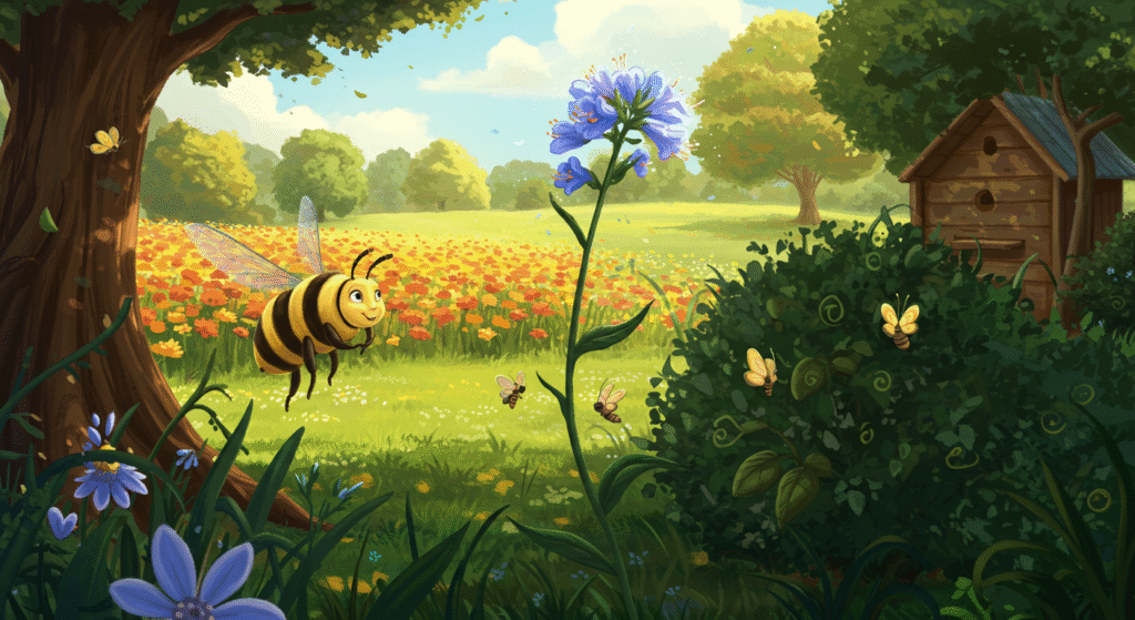 Lived a little bee named Bella