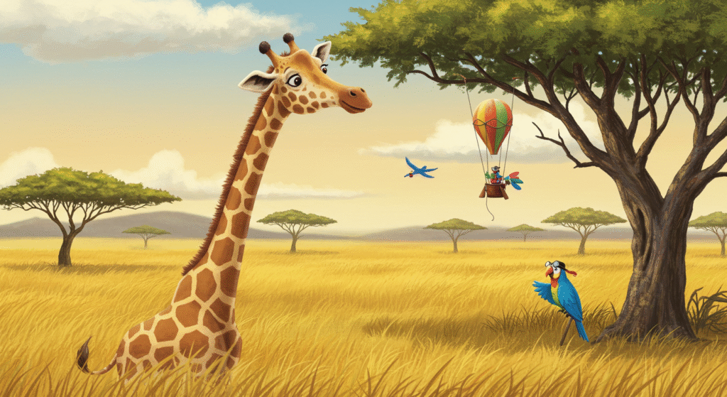 Gerald the Giraffe’s Sky-High Dream